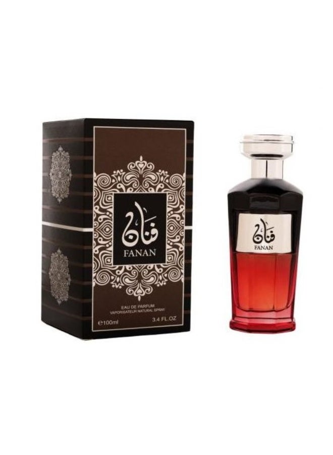 Sainte Valere Fanan 100ml, Men’s Aromatic Woody Spicy Perfume, Luxury Long Lasting Fragrance, Bergamot Green Apple Lemon, Lavender Geranium, Cedarwood Amber Musk, Daily Wear and Special Occasions